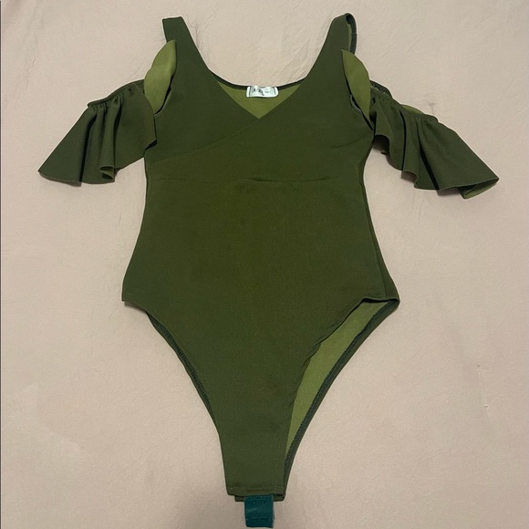 Green body suit - Picture 1 of 3